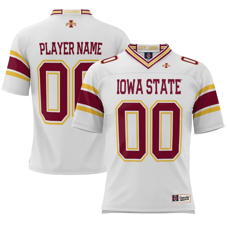 Custom white football jersey | GameDay Jerseys
