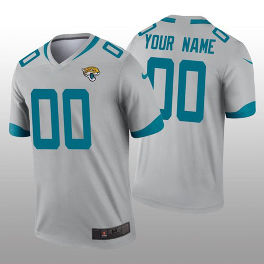 Custom silver football jersey | GameDay Jerseys