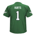 P.Eagles #1 Jalen Hurts Infant Alternate Game Jersey - Kelly Green Stitched American Football Jerseys