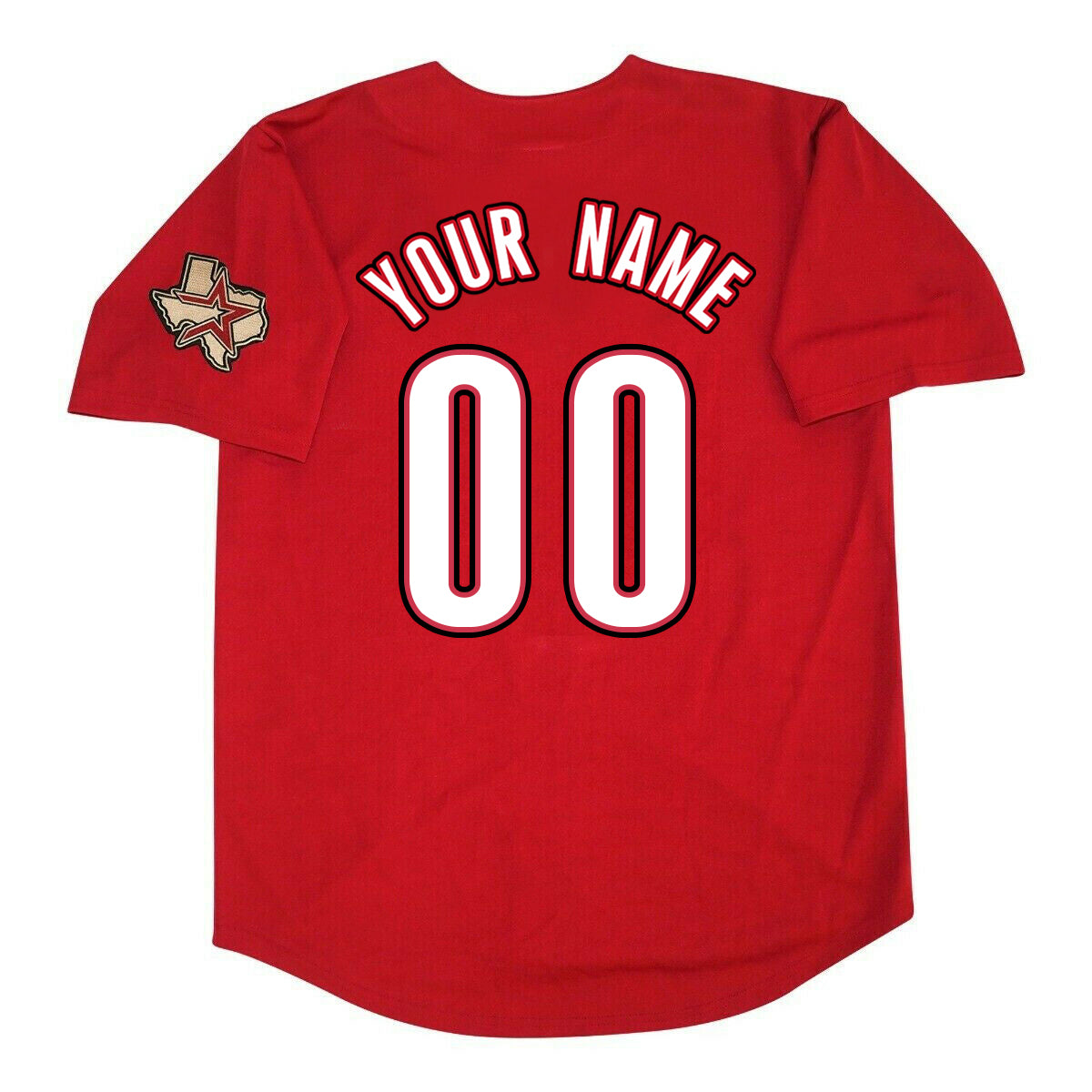 Custom red baseball jersey | GameDay Jerseys