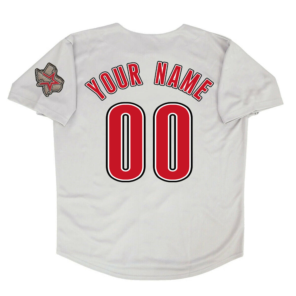 Custom white baseball jersey front view | GameDay Jerseys