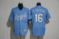 Custom Fan-Made Bo Jackson Kansas City Royals #16 Baseball Jersey