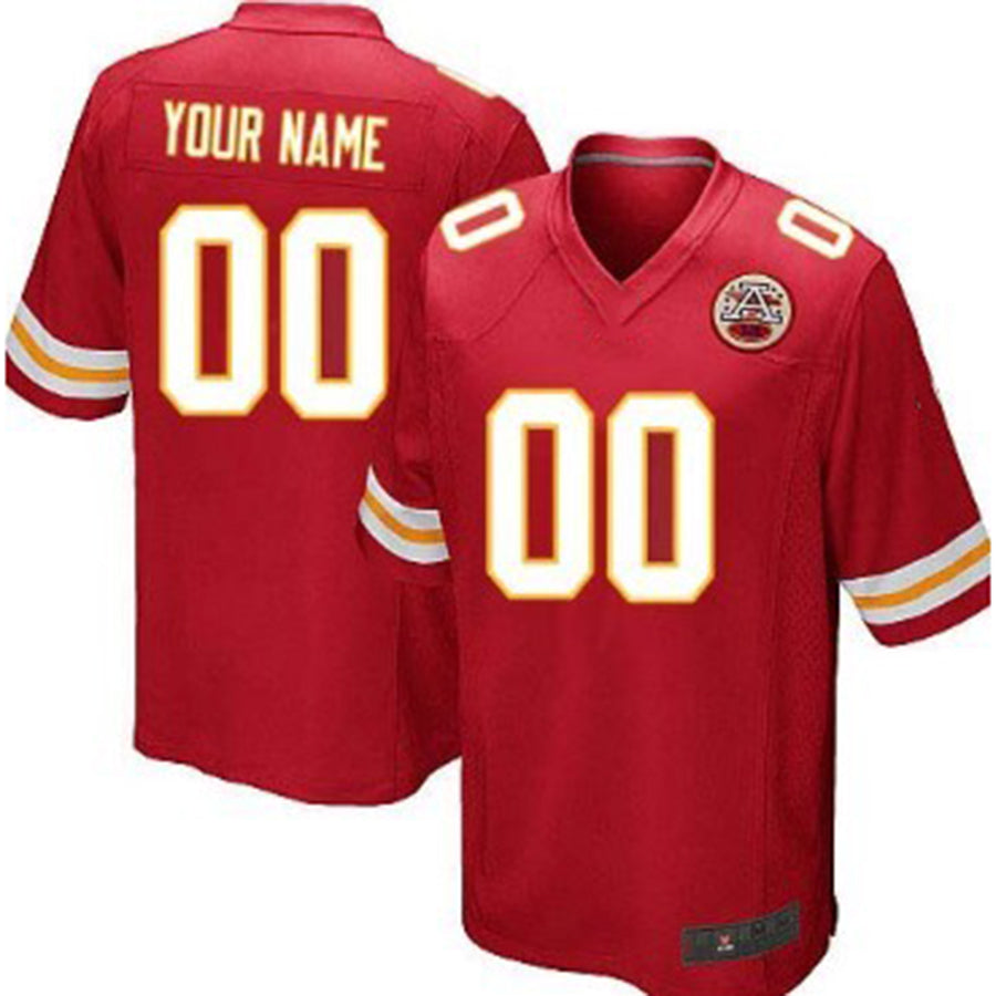 Custom red football jersey | GameDay Jerseys