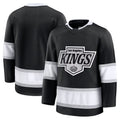 LA.Kings Fanatics Home Premium Jersey - Black Stitched American Hockey Jerseys