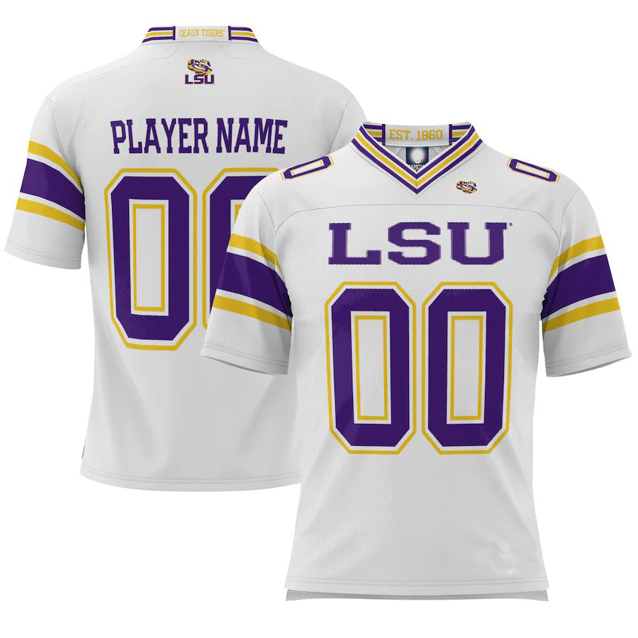 Custom white football jersey | GameDay Jerseys