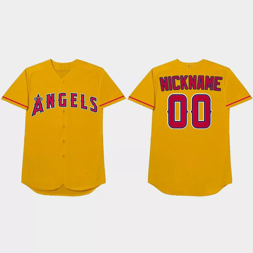 Custom gold baseball jersey | GameDay Jerseys