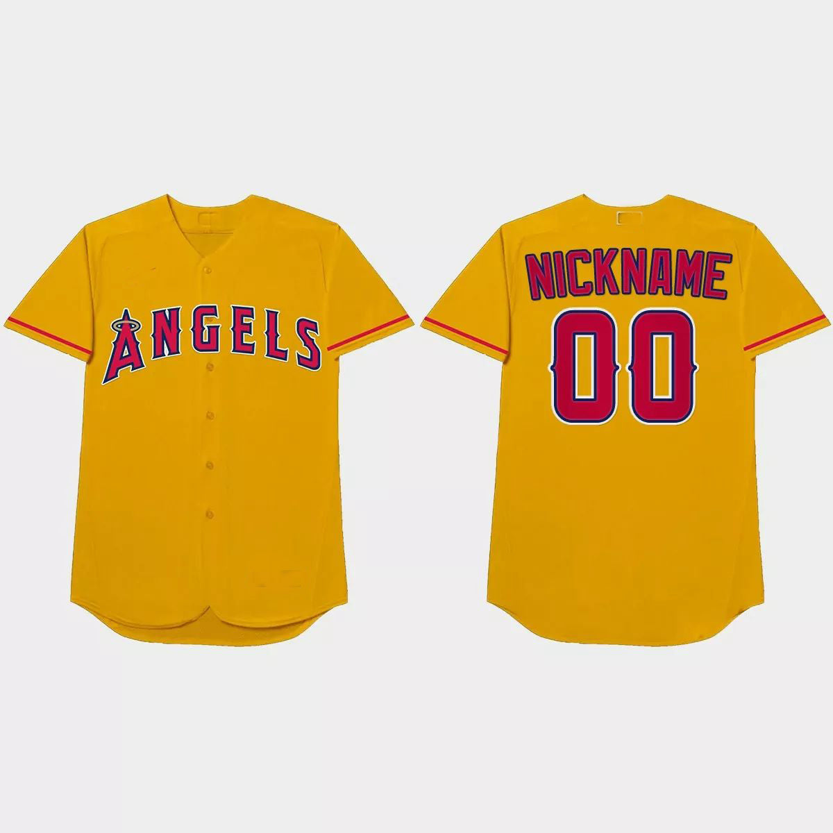Custom gold baseball jersey | GameDay Jerseys