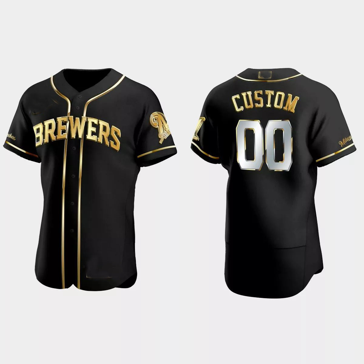 Custom black baseball jersey | GameDay Jerseys