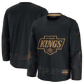 L.Angeles Kings Fanatics 2024 Military Appreciation Practice Jersey - Black Stitched American Hockey Jerseys