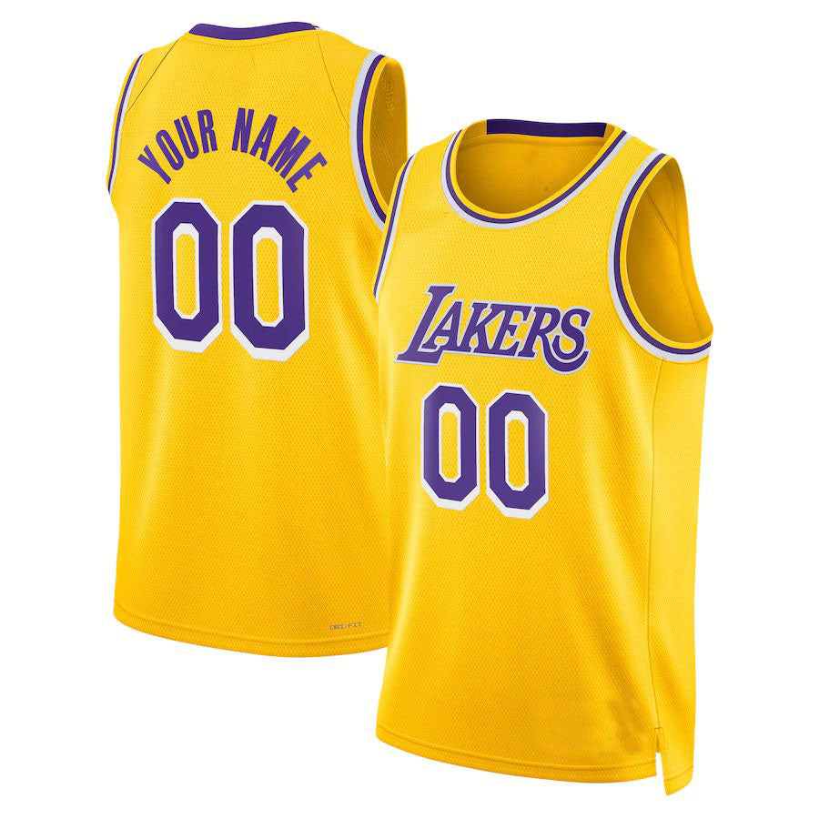 Custom gold basketball jersey #23 | GameDay Jerseys