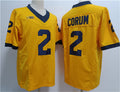 M.Wolverines #2 Blake Corum 2023 F.U.S.E. Yellow Stitched Jersey College Jerseys