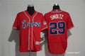 Custom Fan-Made John Smoltz Atlanta Braves #29 Red Baseball Jersey