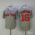 Custom Fan-Made Andrew Benintendi Boston Red Sox #16 Red Baseball Jersey