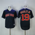 Custom Fan-Made Jackie Bradley Jr Boston Red Sox #19 Red Baseball Jersey