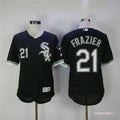 Custom Fan-Made Todd Frazier Chicago White Sox #21 Black Baseball Jersey