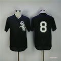 Custom Fan-Made Bo Jackson BP Black Throwback Chicago White Sox Baseball Jersey Chicago White Sox Black Throwback Baseball Jersey