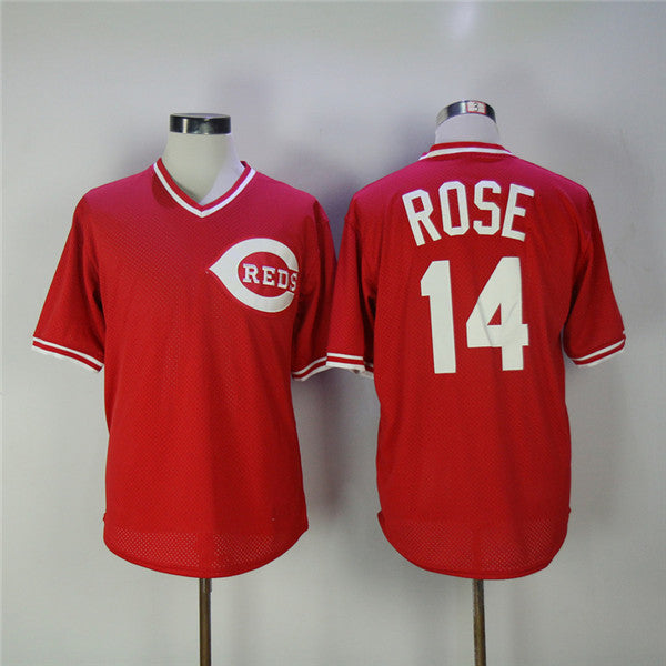 Custom Fan-Made Dave Concepcion BP Cincinnati Reds #13 Red Throwback Baseball Jersey