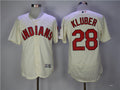 Custom Fan-Made Corey Kluber Cleveland Guardians #28 Baseball Jersey