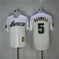 Custom Fan-Made Jeff Bagwell Houston Astros #5 White Baseball Jersey
