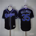 Custom Fan-Made Cody Bellinger Los Angeles Dodgers #35 Black Baseball Jersey
