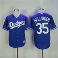 Custom Fan-Made Cody Bellinger Los Angeles Dodgers #35 Blue Baseball Jersey