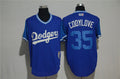 Custom Fan-Made Cody Bellinger Los Angeles Dodgers #35 Blue Baseball Jersey