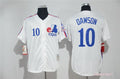 Custom Fan-Made Montreal Andre Dawson Style #10 White Baseball Jersey