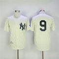 Custom Fan-Made Roger Maris Pinstripe New York Yankees #9 1961 Baseball Jersey