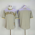 Custom Fan-Made Gray Throwback Pittsburgh Pirates Baseball Jersey Pittsburgh Pirates Grey Throwback Baseball Jersey