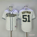 Custom Fan-Made Trevor Hoffman San Diego Padres #51 White Baseball Jersey