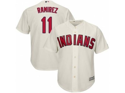 Custom Fan-Made Jose Ramirez Cleveland Guardians #11 Baseball Jersey