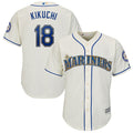 Custom Fan-Made Yusei Kikuchi Seattle Mariners #18 Baseball Jersey
