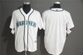 Custom Fan-Made White Seattle Mariners Baseball Jersey Seattle Mariners White Baseball Jersey