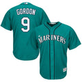 Custom Fan-Made Dee Gordon Miami Marlins #9 Green Baseball Jersey