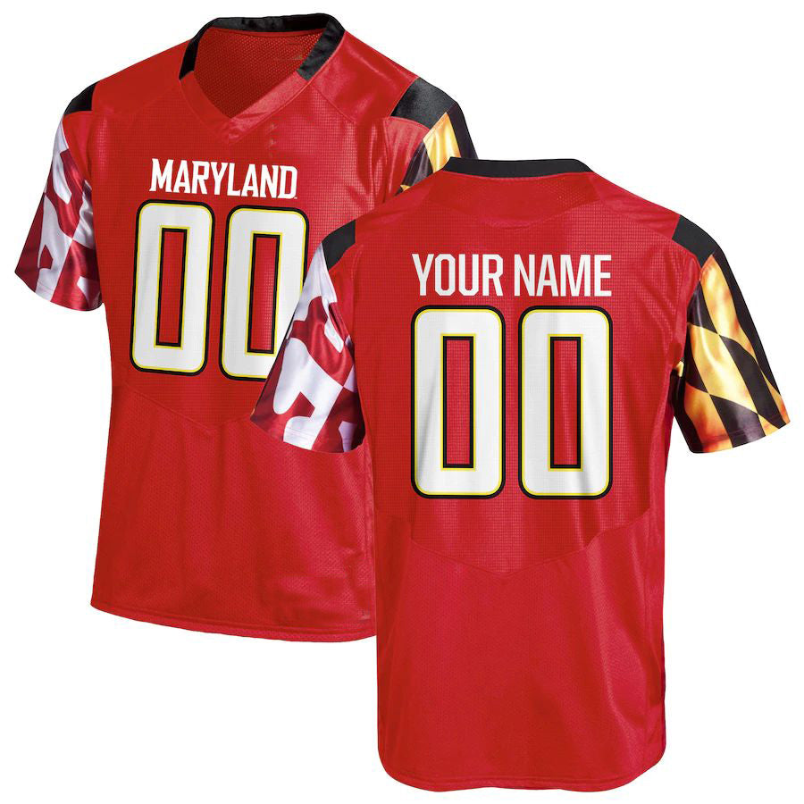 Custom red football jersey | GameDay Jerseys