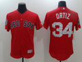 Custom Fan-Made David Ortiz Spring Training Scarlet 2017 Boston Red Sox Baseball Jersey Boston Red Sox Red 2017 Baseball Jersey