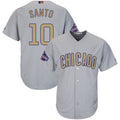 Custom Fan-Made Ron Santo Chicago Cubs #10 Grey 2017 Baseball Jersey