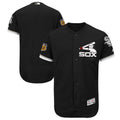 Custom Fan-Made Spring Training Black 2017 Chicago White Sox Baseball Jersey Chicago White Sox Black 2017 Baseball Jersey