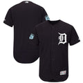 Custom Fan-Made Spring Training Navy 2017 Detroit Tigers Baseball Jersey Detroit Tigers Navy 2017 Baseball Jersey