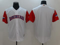 Custom Fan-Made Men Dominican Republic White 2017 Baseball Jersey Style White 2017 Baseball Jersey