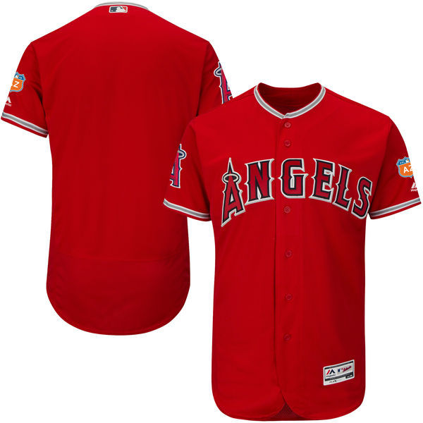 Custom Fan-Made Spring Training Royal 2017 Los Angeles Angels Baseball Jersey Los Angeles Angels 2017 Baseball Jersey