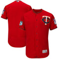 Custom Fan-Made Spring Training Scarlet 2017 Minnesota Twins Baseball Jersey Minnesota Twins 2017 Baseball Jersey