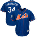 Custom Fan-Made Noah Syndergaard Spring Training Royal 2017 New York Mets Baseball Jersey New York Mets 2017 Baseball Jersey