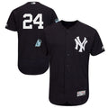 Custom Fan-Made Gary Sanchez Spring Training Navy 2017 New York Yankees Baseball Jersey New York Yankees Navy 2017 Baseball Jersey