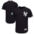 Custom Fan-Made Spring Training Navy 2017 New York Yankees Baseball Jersey New York Yankees Navy 2017 Baseball Jersey