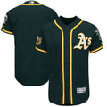 Custom Fan-Made Spring Training Green 2017 Oakland Athletics Baseball Jersey Oakland Athletics Green 2017 Baseball Jersey