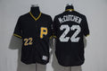 Custom Fan-Made Andrew McCutchen Spring Training Pittsburgh Pirates #22 Black 2017 Baseball Jersey