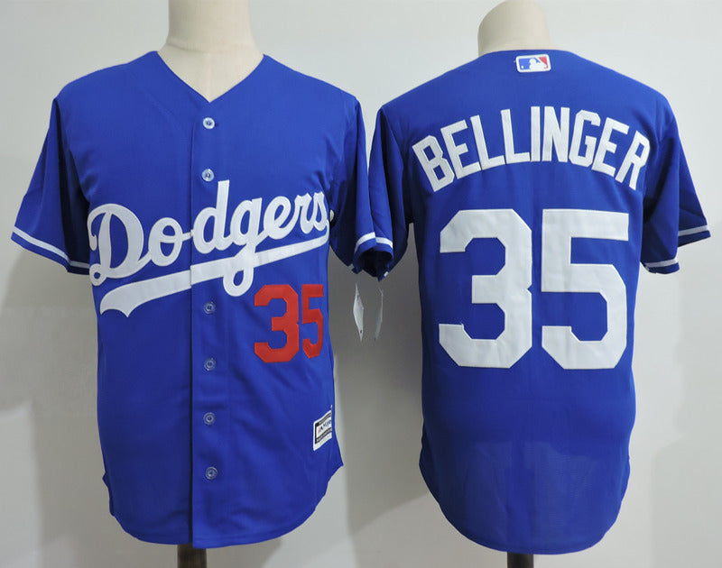 Custom Fan-Made Cody Bellinger Los Angeles Dodgers #35 Baseball Jersey