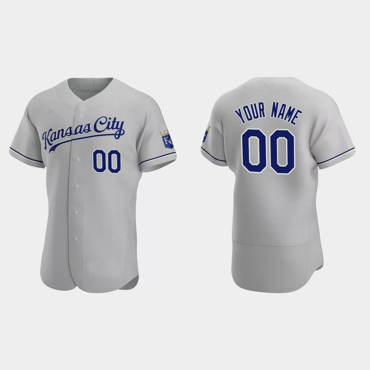 Custom gray baseball jersey | GameDay Jerseys