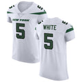 Custom white football jersey #5 | GameDay Jerseys